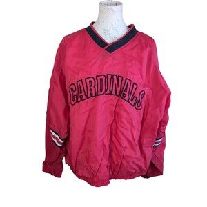Vintage University Of Louisville Cardinals Pro Player Pullover XL Great Shape!
